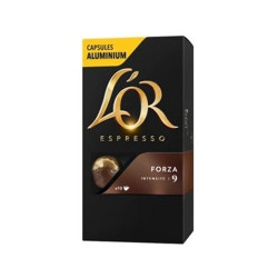 Pack de 10 capsules Maison du Café L'Or Espresso Forza 52 g Intensité 9