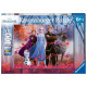 Puzzle 100 pièces XXL Ravensburger La Reine des Neiges 2 Magie Forêt Disney