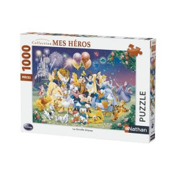 Puzzle 1000 Pièces Nathan La Famille Disney