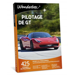 Coffret cadeau Wonderbox Pilotage de GT