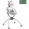 Babymoov Transat en hauteur pliable Swoon Up Graphik, avec systeme de rotation 360°