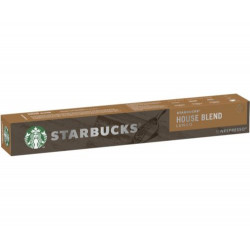 Pack de 10 capsules Nespresso Starbucks House Blend