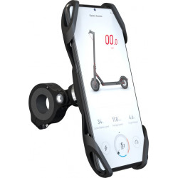 Support de téléphone Modelabs pour trottinette et vélo Noir