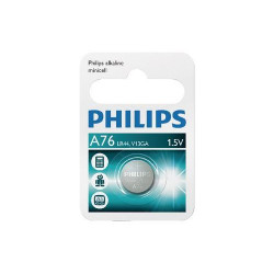 Batterie type LR44 Alcaline A76 Philips