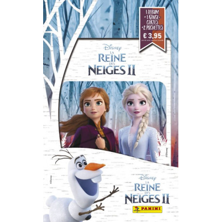 Album Porte Cartes Panini Disney Frozen La Reine des Neiges 2
