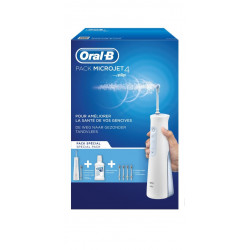 Brosse à dents Oral-B A Hydropulseur Microjet 4 Blanc
