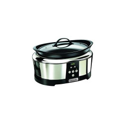 Mijoteuse Crock-Pot Numérique 5,7 L Argent et Noir