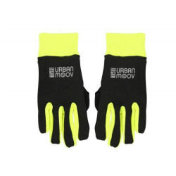 Gants tactiles T'nB Noir et Jaune