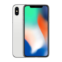 Apple iPhone X 64 Go Argent Grade A+ Reconditionné