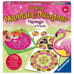Jeu créatif Ravensburger Mandala Midi Flamingo