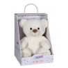 Peluche Gipsy My Sweet Teddy Boîte cadeau Ivoire