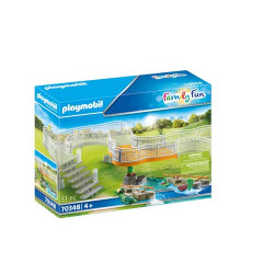 Playmobil Family Fun 70348 Extension pour parc animalier