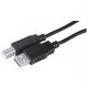 Cable d'imprimante USB 2.0 On Earz Mobile Gear 1.8 m Noir