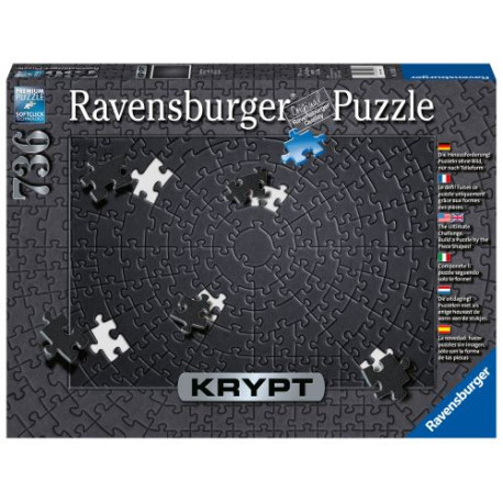 Puzzle 736 pièces Ravensburger Krypt Black