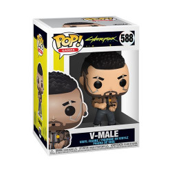 Figurine Funko Pop Games Cyberpunk 2077 V Male