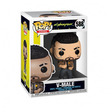 Figurine Funko Pop Games Cyberpunk 2077 V Male