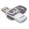 Pack de 2 clés USB 2.0 Philips Vivid 32 Go Gris et Blanc