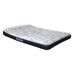 BESTWAY Lit gonflable matelas - 2 places - 203 x 152 x 30 cm - Avec pompe éléctrique intégrée