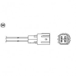 NGK Sonde lambda 7948