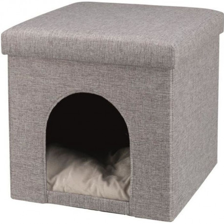 TRIXIE Abri douillet Alois - 38x40x38cm - Gris - Pour chat