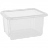 EDA PLASTIQUE Boîte de rangement Funny Box 30 L - Naturel - 44 x 36 x 25 cm
