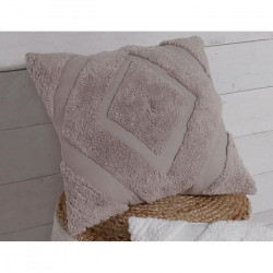 TODAY Coussin tufté Slow Life - 45 x 45 cm - Dune