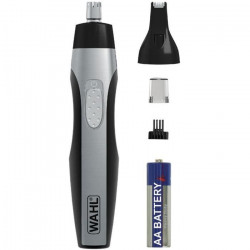 WAHL Tondeuse nez oreille Ear, Nose & Brow Trimmer 2 in 1 Deluxe Lighted  05546-216 - éclairage LED intégré - Tete de précisi…
