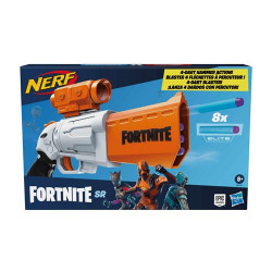 Nerf Fortnite SR avec 8 fléchettes Nerf