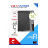 Chargeur slim universel pour PC Portable 65 Watts T'nB Noir