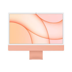 Apple iMac 24" 256 Go SSD 8 Go RAM Puce M1 CPU 8 cœurs GPU 8 cœurs Orange Nouveau