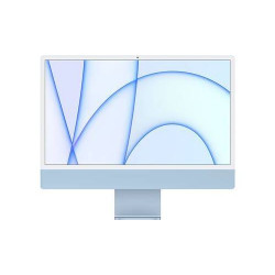 Apple iMac 24" 512 Go SSD 16 Go RAM Puce M1 CPU 8 cœurs GPU 8 cœurs Bleu Nouveau