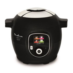 Multicuiseur intelligent Moulinex Cookeo+ Connect CE859800 avec balance et moule a gâteau 1600 W Noir