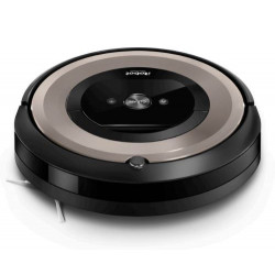 Aspirateur robot Irobot Roomba E6198 Noir et Beige