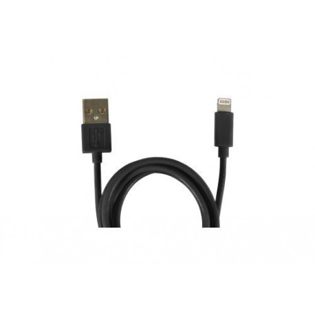 Câble Lightning vers USB Wefix 1m Noir