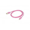 Câble Lightning Wefix 1 m Rose