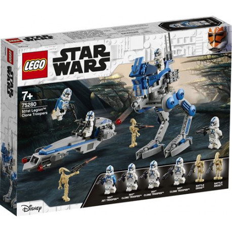 LEGO® Star Wars™ 75280 Les Clone troopers de la 501ème légion