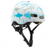 Casque Nutcase Baby Nutty Baby Shark Blanc et Bleu Taille XXS