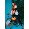 Veste Vélo réfléchissante réversible Urban Circus POP Rouge XXL