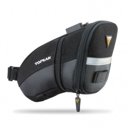 Sac de siège Topeak Pack Aero Wedge QuickClick Moyen 1,31 L Noir