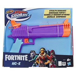 Pistolet à eau Nerf Fortnite Super Soaker HCE Violet et Orange