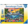 Puzzle enfant 100 pièces XXL Ravensburger Paradis Tropical