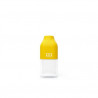 Bouteille de forme carrée Monbento Positive S Jaune Moutarde