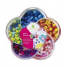 Farandole de Fleurs Perles Bois Faujas