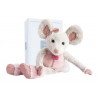 Animal en peluche Doudou et Compagnie Twist Souris étoile 37 cm