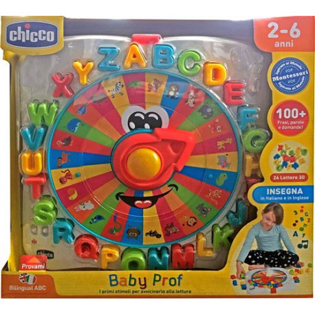 Jeu éducatif Chicco Baby Prof Bilingue