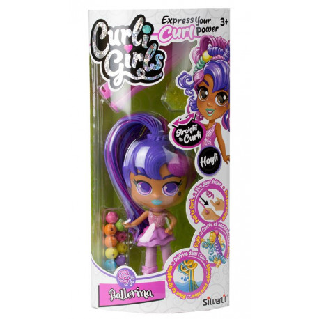 Poupée cheveux magiques Silverlit Curligirls Modèle aléatoire