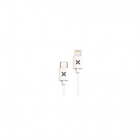 Câble chargeur Lightning UBS Wefix 1 m Blanc