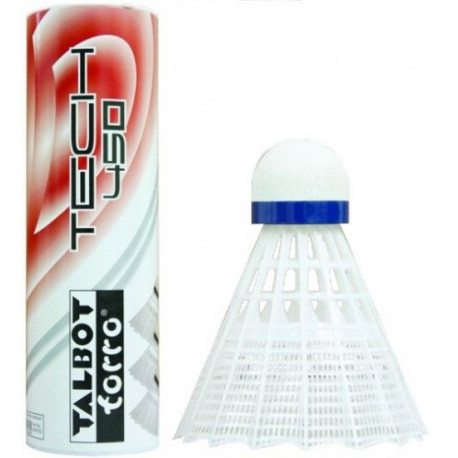 Volant de badminton Talbot Torro Tech 450 Premium Nylon Vitesse moyenne
