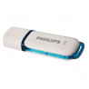 Clé USB Philips Snow 2.0 16 Go Blanc et Bleu