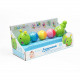 Jouet pour le bain Lalaboom Petite chenille 8 pièces
